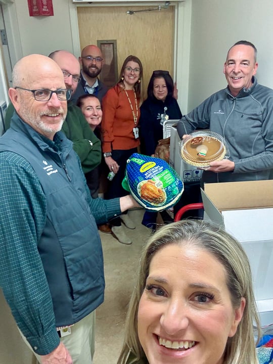 Thanksgiving meal donations