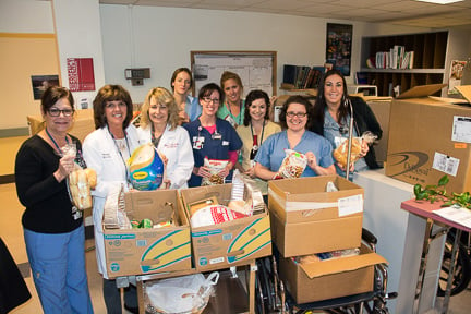 Memorial Radiology Holiday Baskets