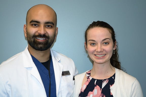 Hemang Kotecha, DO and Staci Gagne, MD - Radiology Chief Residents