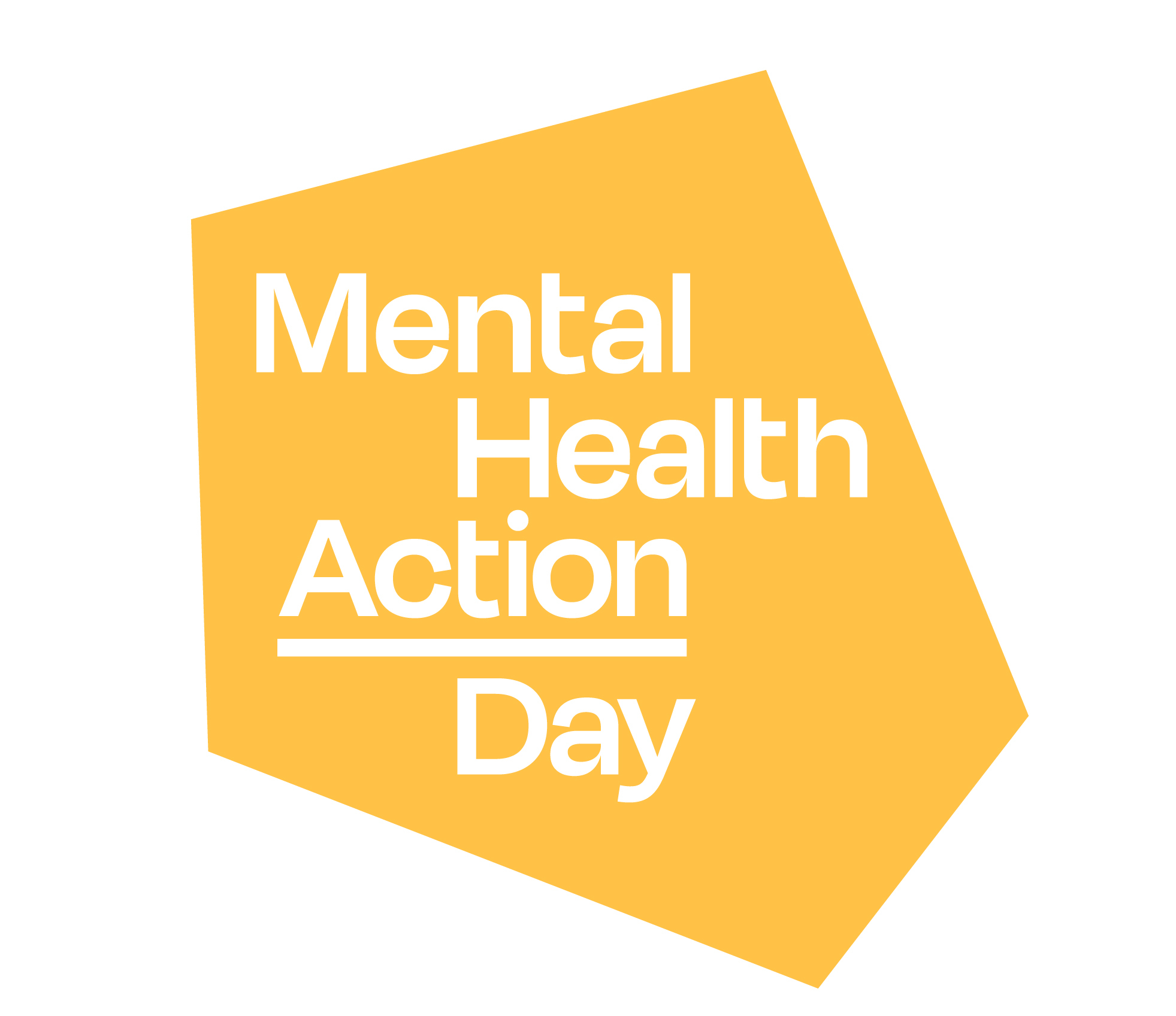 mental health action day logo