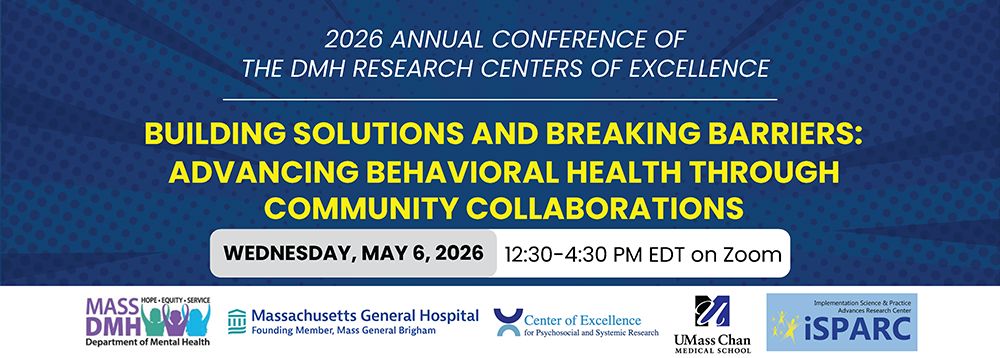 2026 DMH Conference Banner May 6, 2026 12:30 to 4:30 PM on Zoom