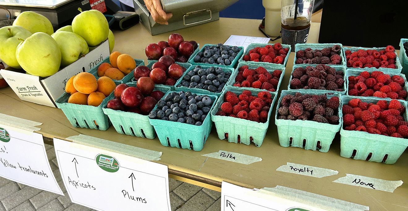 Weekly farmers market, food trucks return in June at UMass Chan