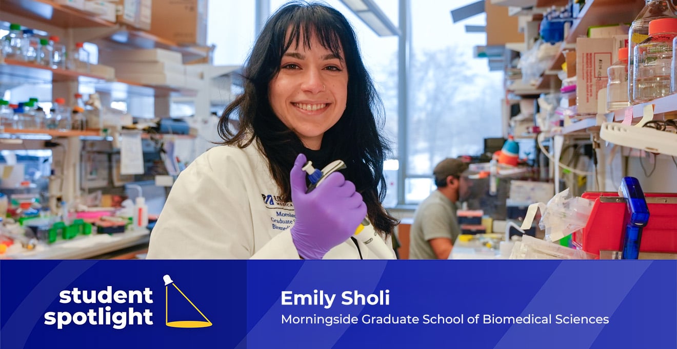 PhD candidate Emily Sholi receives grant to study pathogens’ impact on ribosomes