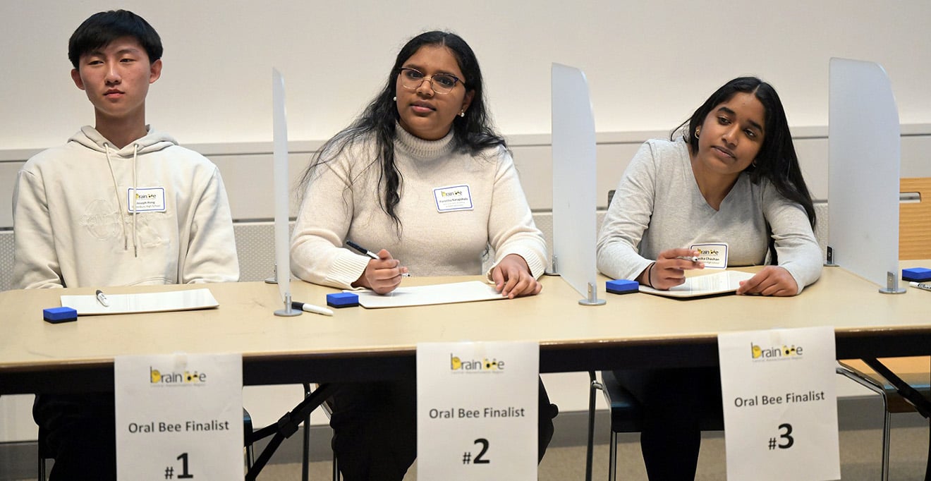 Central Massachusetts Brain Bee competition celebrates 20 years at UMass Chan
