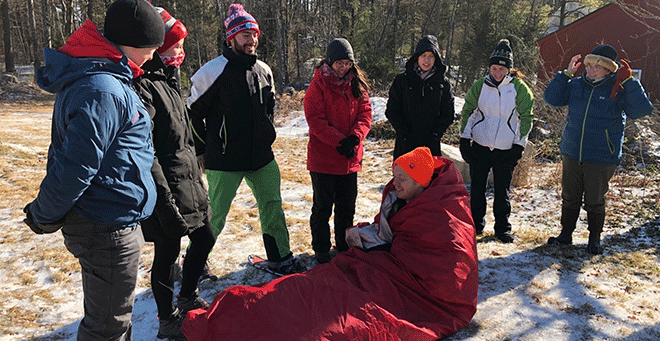 Second-year medical students lead course on intersection between wilderness and emergency medicine