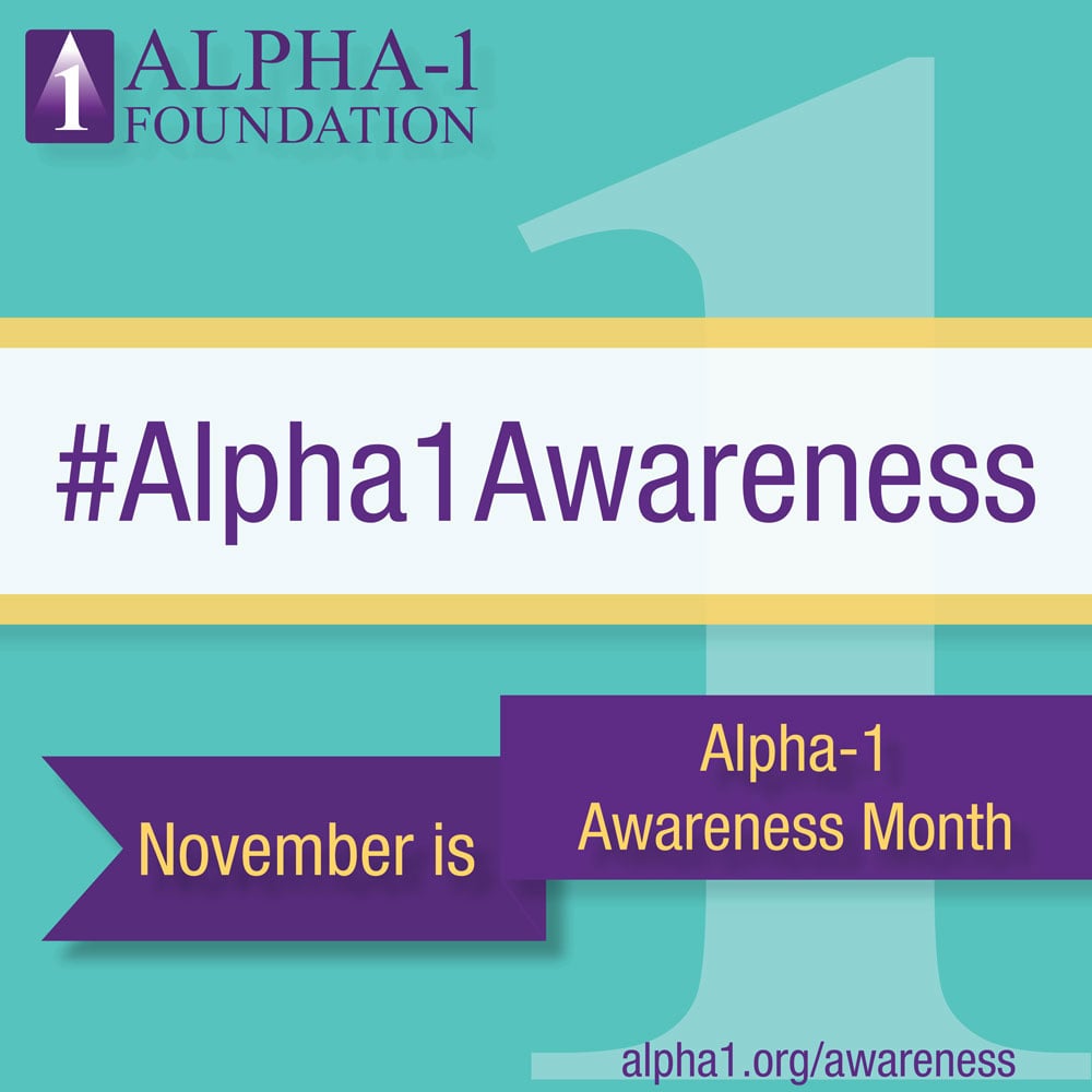 November 17th is Alpha-1 Awareness Day at UMass